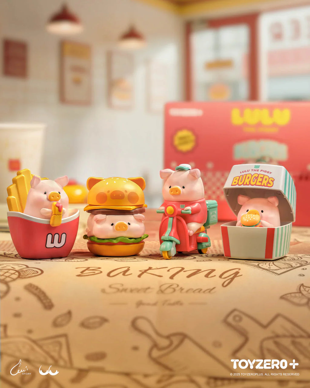Burger Express LuLu the Piggy Blind Box
