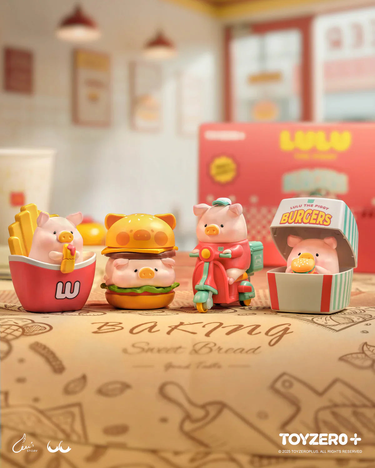 Burger Express LuLu the Piggy Blind Box