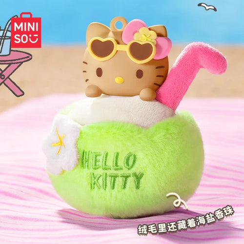 Miniso x Sanrio Hello Kitty Summer Tan Scented Vinyl Plush One Blind Box