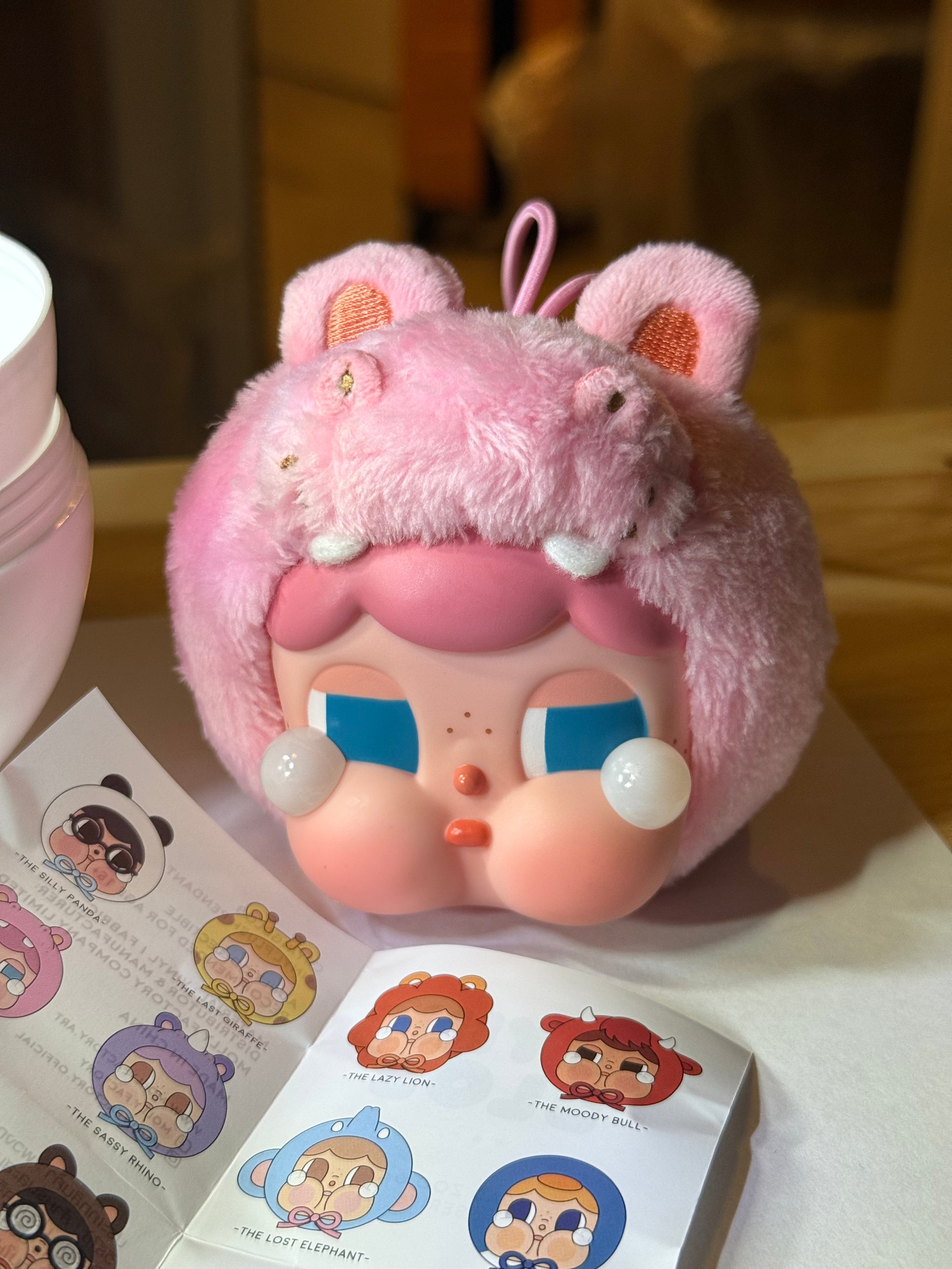 Molly factory crybaby sad zoo blob pendant hippo