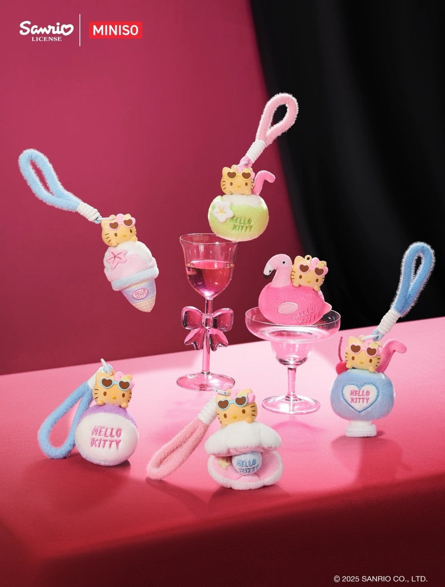 Miniso x Sanrio Hello Kitty Summer Tan Scented Vinyl Plush One Blind Box