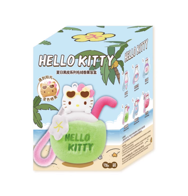 Miniso x Sanrio Hello Kitty Summer Tan Scented Vinyl Plush One Blind Box