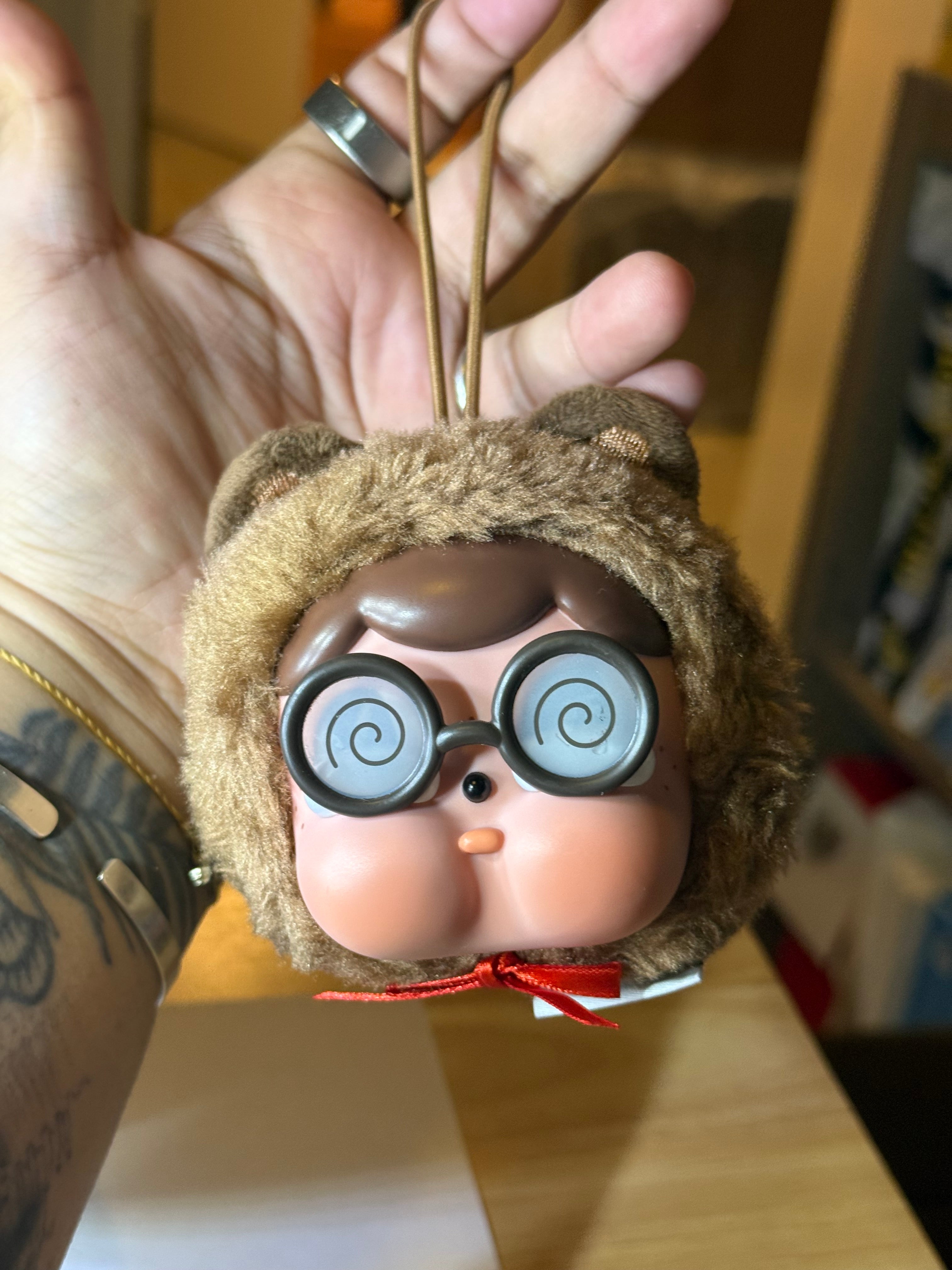 Molly factory crybaby sad zoo blob pendant raccoon