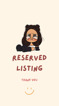 Reserved Custom Listing