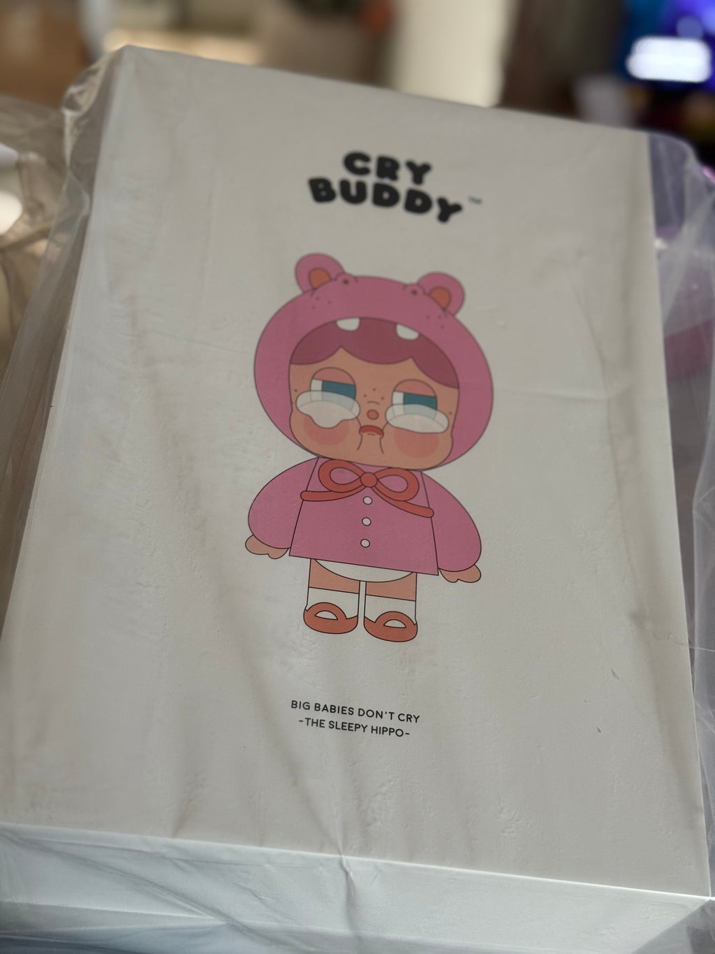 Molly Factory Crybuddy 400% The Sleepy Hippo; Sad Zoo Day